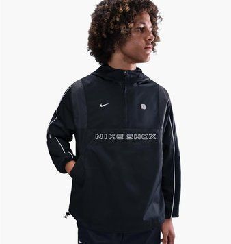 Вітровка чоловіча Nike Nsw Wvn Hz Jkt Shox Black (IH0652-010), 2XL, WHS, 1-2 дні