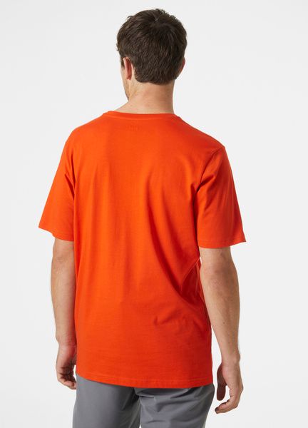 Футболка мужская Helly Hansen Logo T-Shirt (33979-300), L, WHS, 20% - 30%, 1-2 дня