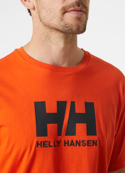 Футболка мужская Helly Hansen Logo T-Shirt (33979-300), L, WHS, 20% - 30%, 1-2 дня