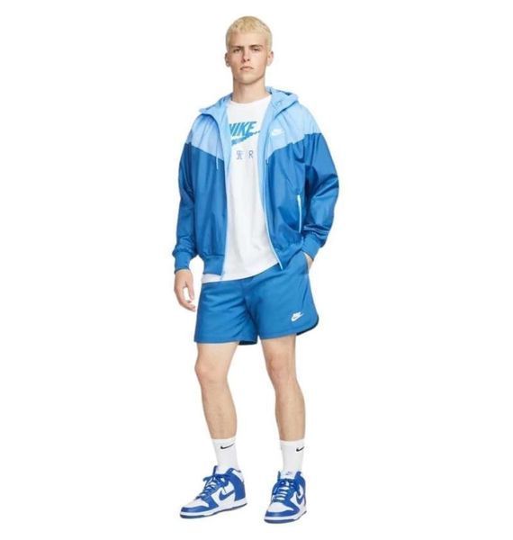Вітровка чоловіча Nike Sportswear Windrunner Blue/Light Blue (DA0001-407), XL, WHS, 10% - 20%, 1-2 дні