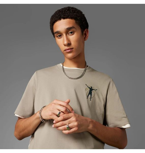 Футболка мужская Adidas Bellingham Beige (JY1876), M, WHS, 20% - 30%, 1-2 дня