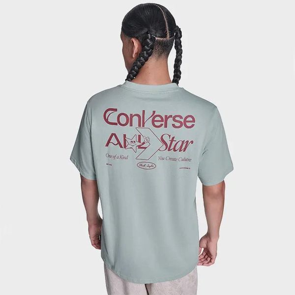 Футболка чоловіча Converse T-Shirt (CVM6T310-THY), L, WHS, 1-2 дні
