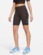 Фотографія Шорти жіночі Nike Sportswear Mid-Rise Ribbed Biker Shorts (FJ4876-220) 1 з 6 в Ideal Sport