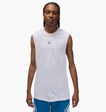 Майка чоловіча Jordan Sport Men's Dri-Fit Sleeveless Top (FN5856-100), L, WHS, 20% - 30%, 1-2 дні