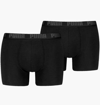 Трусы-боксерки мужские Puma Everyday Basic Black (2 ) (938320-02), L, WHS, 1-2 дня