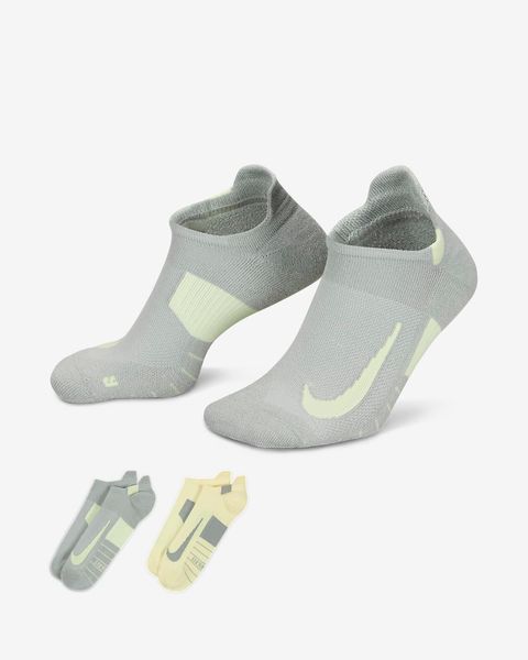 Носки Nike Multiplier Running No-Show Socks (2 Pairs) (SX7554-938), 42-46, WHS, 30% - 40%, 1-2 дня