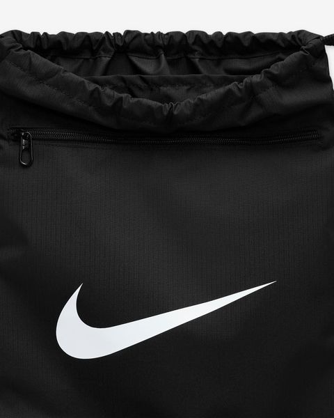 Сумка для обуви Nike Brasilia 9.5 Training Gym Sack (18L) (DM3978-010), 18 L, WHS, < 10%, 1-2 дня