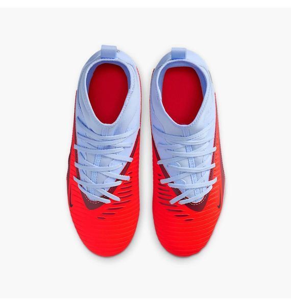 Бутси дитячі Nike Phantom 6 High Club Fg/Mg Light Blue/Red (HQ2022-400), 33.5, WHS, < 10%, 1-2 дні