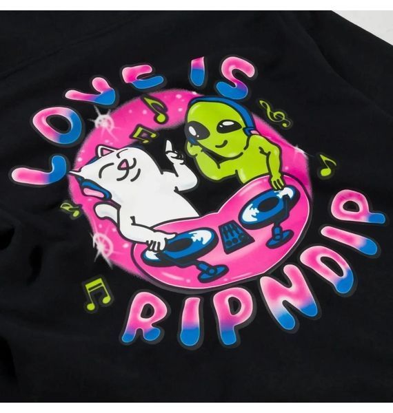 Кофта чоловіча Ripndip Ripndip Love Is Black (RNDFAL24133), L, WHS, 1-2 дні