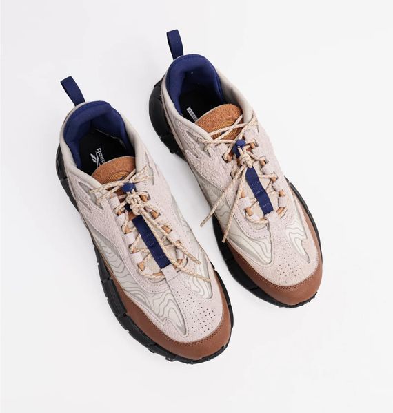 Кроссовки мужские Reebok Zig Kinetica 2.5 Edge Beige (GX6831), 44, WHS, 10% - 20%, 1-2 дня
