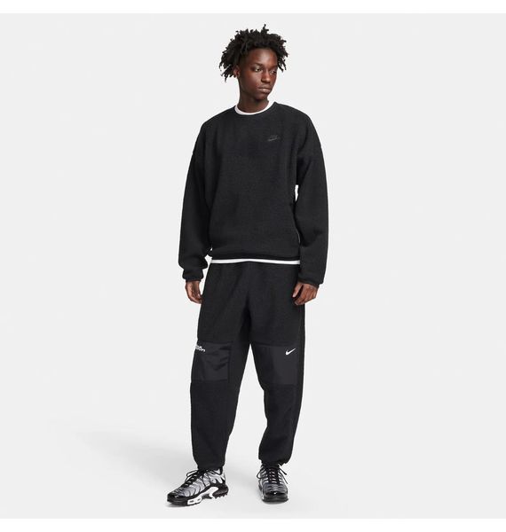 Кофта мужская Nike M Club+ Sherpa Wntr Crew Black (FB8378-010), L, WHS, 20% - 30%, 1-2 дня