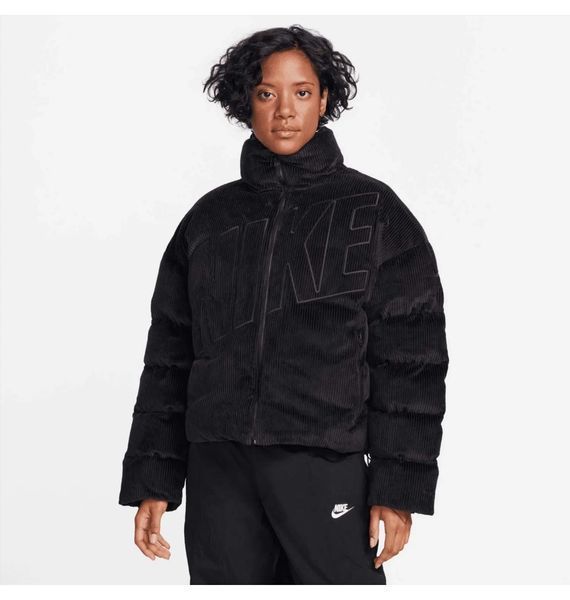 Куртка жіноча Nike Sportswear Essential Black (FB8727-010), L, WHS, 1-2 дні