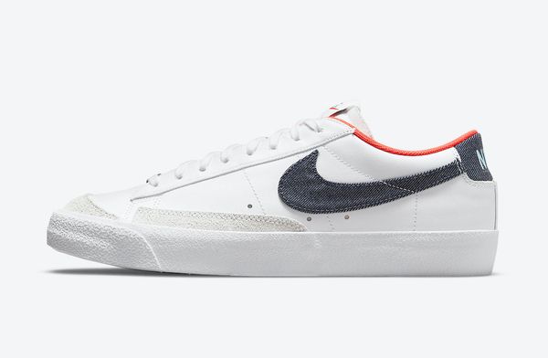 Кеди чоловічі Nike Blazer Low '77 Vintage (DJ6201-100), 42.5, WHS, 10% - 20%, 1-2 дні