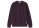 Фотографія Кофта чоловічі Carhartt Anglistic Sweater (I010977-SPECKLED-DARK-PLUM) 1 з 2 в Ideal Sport