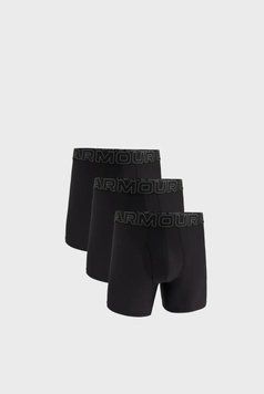 Труси-боксерки чоловічі Under Armour Performance Tech Mesh -Solid 6 3Pk (1383884-001), 2XL, OFC, 1-2 дні