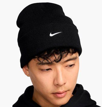 Шапка Nike Peak Swoosh Beanie (HF0187-010), One Size, WHS, 10% - 20%, 1-2 дні