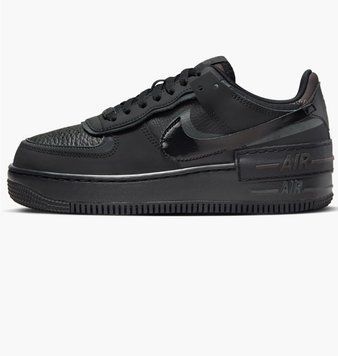 Кроссовки женские Nike Air Force 1 Shadow Takes On A &ldquo;Triple Black&rdquo; Finish (FB7582-001), 41, WHS, 10% - 20%, 1-2 дня