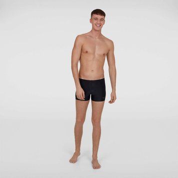 Плавки чоловічі Speedo Placement Aquashort Am Black/Grey (8-124249023), 30, WHS, 1-2 дні