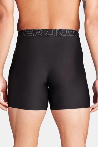 Труси-боксерки чоловічі Under Armour Performance Tech Mesh -Solid 6 3Pk (1383884-001), 2XL, OFC, 1-2 дні