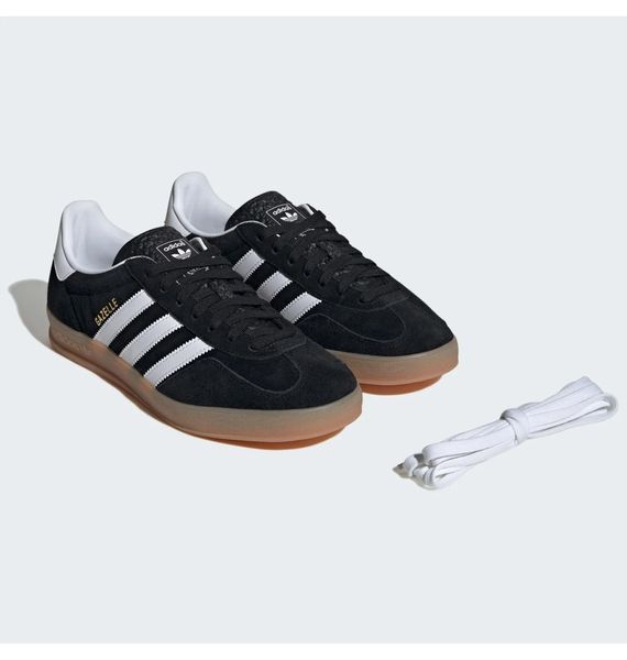 Кросівки чоловічі Adidas Gazelle In Black (JI2060), 39, WHS, 20% - 30%, 1-2 дні
