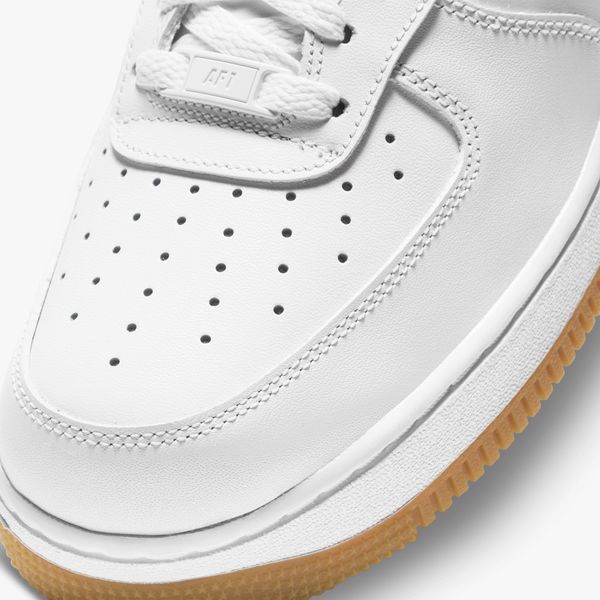 Кросівки чоловічі Nike Air Force 1 Low White Gum (DJ2739-100), 41.5, WHS, 1-2 дні